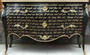 Piccini Commode Black with Gold Rhymes
