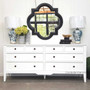 Elegant Peninsula 8 Drawer Chest in white, showcasing timeless sophistication perfect for Hamptons-style interiors.