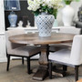 The dining table set within a Hamptons-style dining area, illustrating its seamless integration into both traditional and contemporary decor styles.