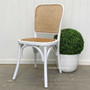 Modern Saxon Chair with a distressed finish, blending seamlessly with Plantation and Scandi decor - Canalside Interiors