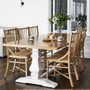Artisan Parquetry Dining Table with distressed white base Canalside Interiors as featured in Home Beautiful Magazine
Hamptons Table
Coastal Table
Tables
Parquetry Table