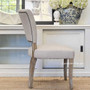 Mimi Dining Chair as part of a living room setup, blending seamlessly with both classical and modern decor elements.