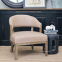Waterhouse Leather Deconstructed Occasional Armchair, Chair, Living Room, Livingroom, Lounge Room, Loungeroom, Family Room, Familyroom, Armchairs, Chairs, Contemporary, Classic, Hamptons