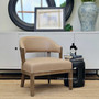 Waterhouse Leather Deconstructed Occasional Armchair, Chair, Living Room, Livingroom, Lounge Room, Loungeroom, Family Room, Familyroom, Armchairs, Chairs, Contemporary, Classic, Hamptons