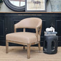 Waterhouse Leather Deconstructed Occasional Armchair, Chair, Living Room, Livingroom, Lounge Room, Loungeroom, Family Room, Familyroom, Armchairs, Chairs, Contemporary, Classic, Hamptons