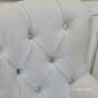 Ascott Buttoned Occasional Armchair on Castors Cream Upholstery  Stud detailing FRENCH  FURNITURE, CHAIRS, HAMPTONS Style, PLANTATION Style, CHAIRS Lounge, LIVING Room, LIVING Chairs