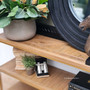 Elevate your hallway with Canalside Interiors' Danbury Oak Console, where classical design meets modern elegance.