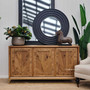 The warm wood tones of the Danbury Oak Sideboard add a layer of classical charm to your dining room, perfect for storing essentials in style