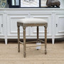 With a design that exudes classical charm, the Caylee Kitchen Stool from Canalside Interiors serves as a quality choice for your dining o home bar.