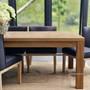 The Hayworth Dining Table, ready for a sophisticated dining experience.
