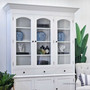 Angled view of the Key Largo 3 Door Unit, blending timeless design with practical storage for a coastal-inspired living room