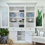 Designed for Sydney's discerning interiors, the Key Largo offers a coastal take on traditional bookcases and storage cupboards
