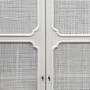 Elendil Rattan Storage Cupboard distressed stone rattan, livingroom, loungeroom, diningroom, storage cabinet, hamptons style, french provincial, plantation style