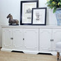 Leontine Sideboard Buffet 5 Doors, Living room, lounge room, dining room, French style, trim, moulding, hampton