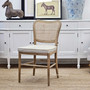 Noda Oak Chair, Refined Aesthetic with Rustic Charm, Perspective Shot