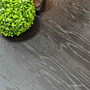 Close up Top detailed view of the St Lucia Coffee Table showing textured black finish