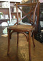 Cross Back Chair Walnut CHAIRS, CAFE FURNITURE, HAMPTONS Style, PLANTATION Style, CHAIRS Dining, CAFE FURNITURE Stools & Chairs