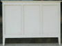 Peninsula Queen Headboard White  BEDROOM Headboards & Ottomans,