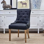 Bennet Natural Oak Leg Chair, Sturdy Construction for Long-Lasting Durability, Front Angle View