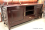 Hampshire TV Unit Mahogany Brown