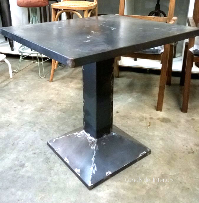 Cafe Submarine Industrial Metal Cafe Table CAFE FURNITURE, TABLES, CAFE FURNITURE Table Tops & Tables