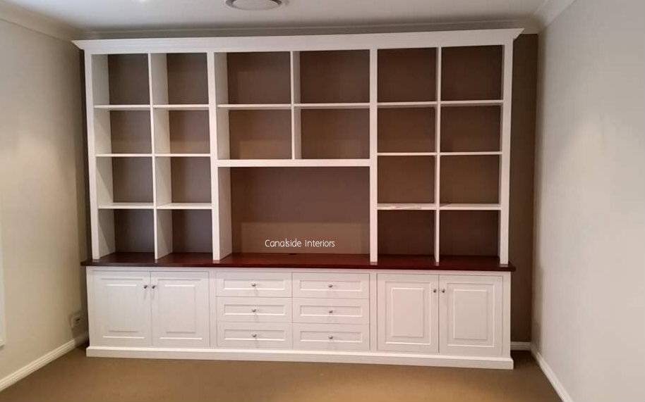Custom Wall TV Entertainment Unit Crows Nest Premises Custom Made Wall Units