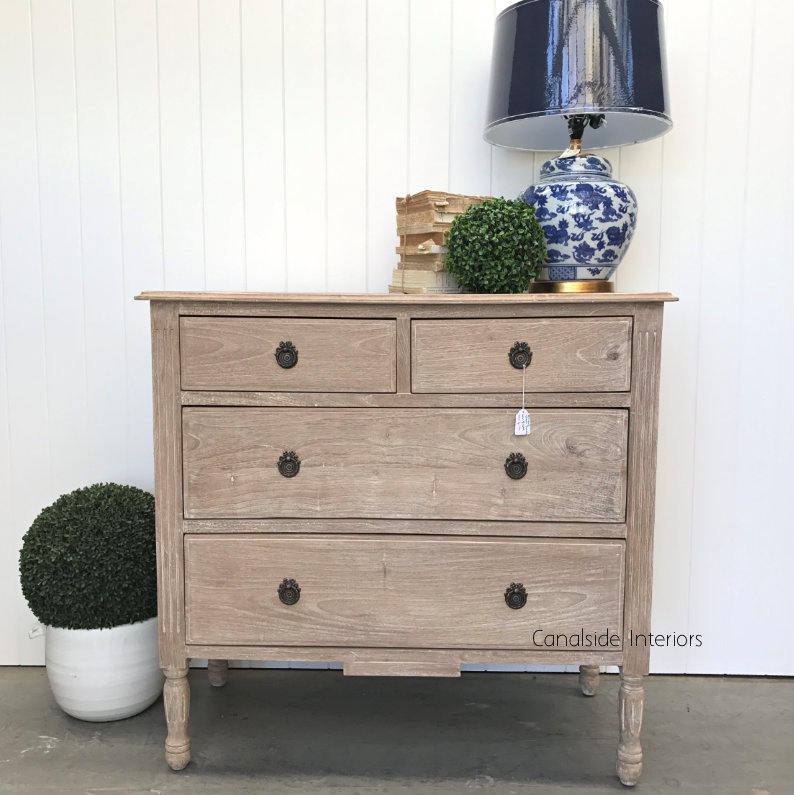 Elissa Chest Of Drawers Limewash Canalside Interiors