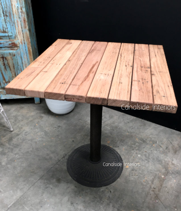 Cafe Table Tops Custom Made tOutdoor Use Canalside Interiors