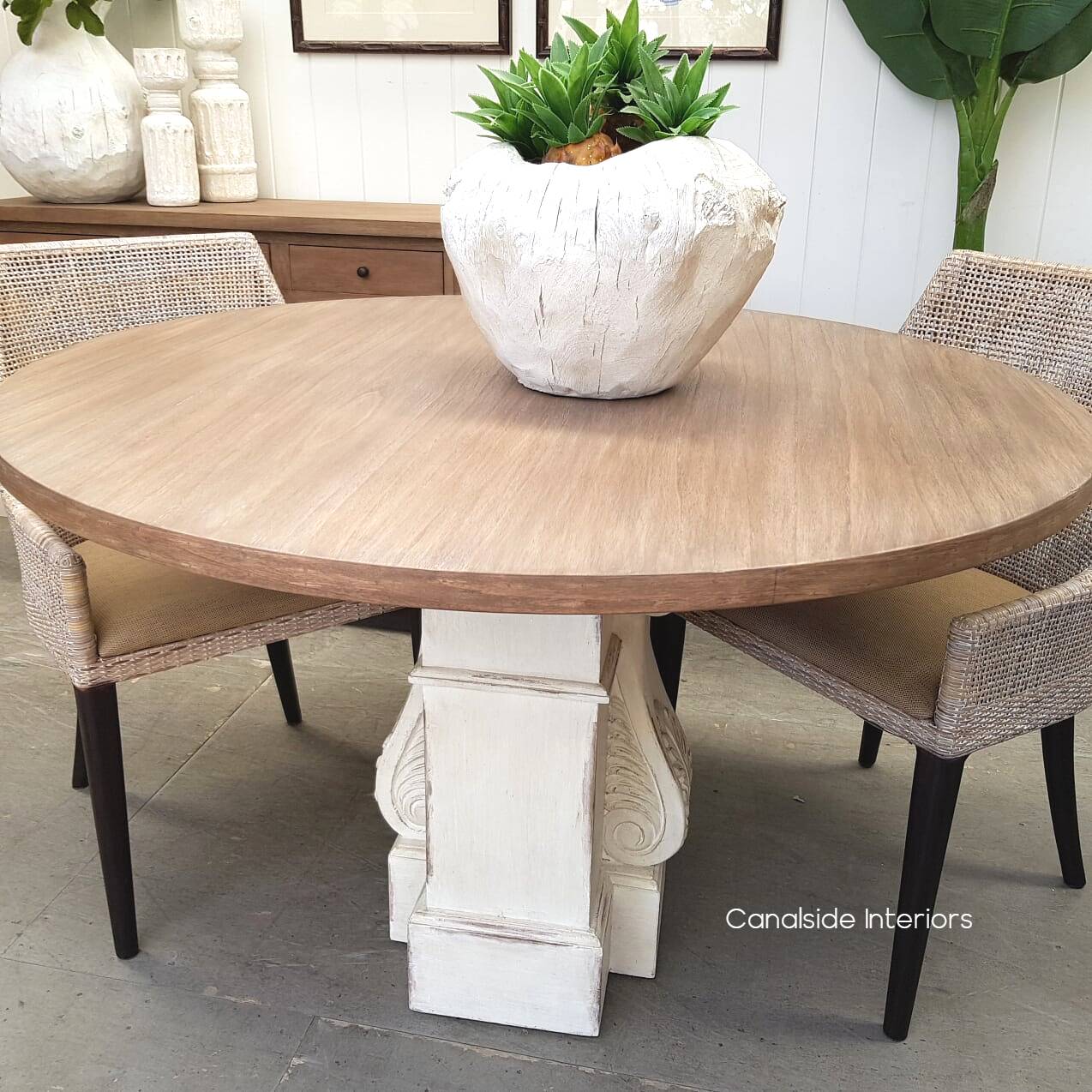 Bolton Round Dining Table Canalside Interiors