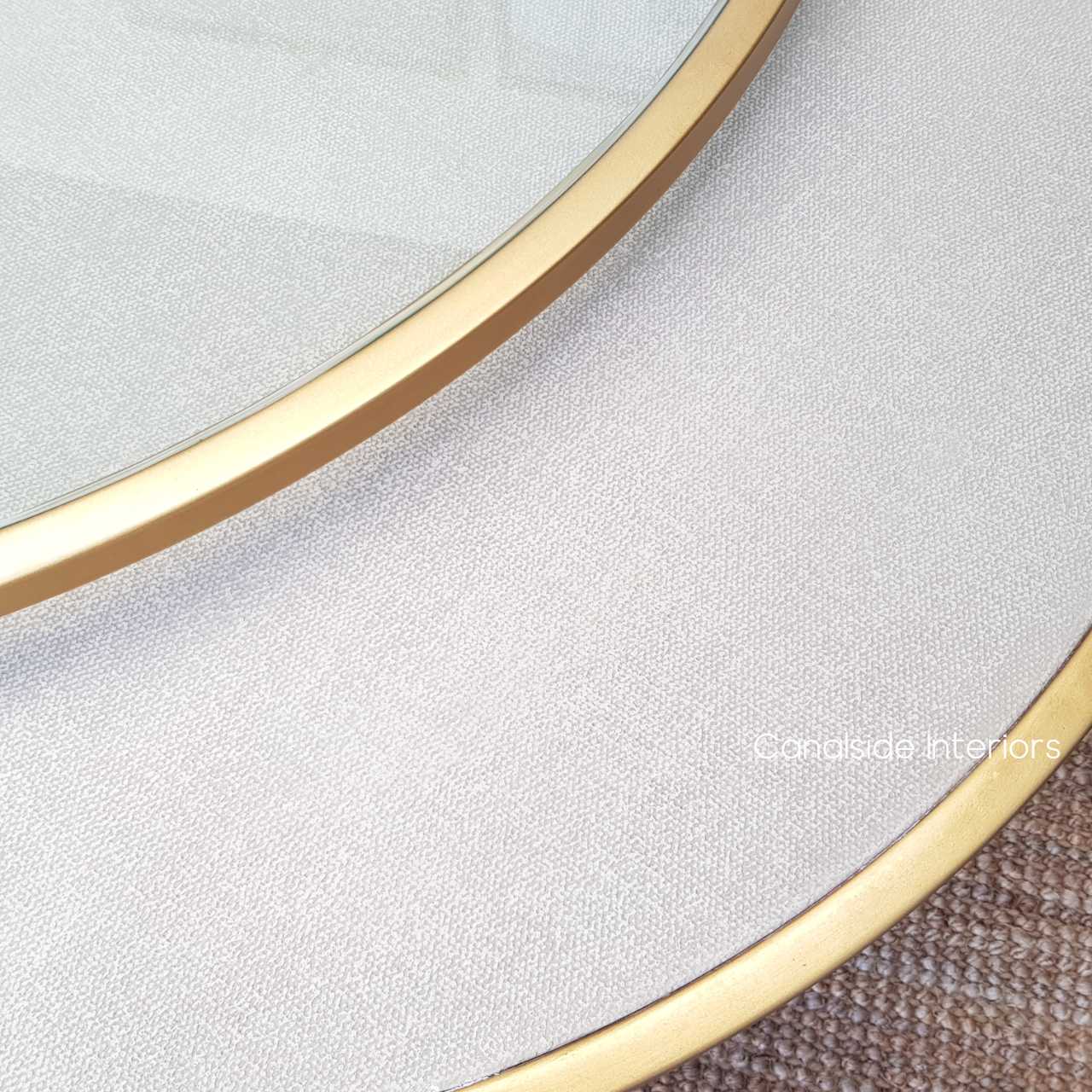 Knox Plantation Nesting Coffee Table Gold Canalside Interiors