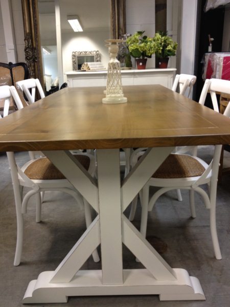 Xbase French Country Dining Table Custom Canalside Interiors
