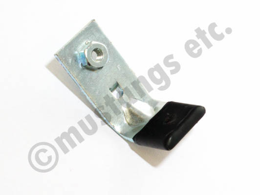 Window Stops 73 R 71-73 Door Window Stop Bracket, Front (Replated)