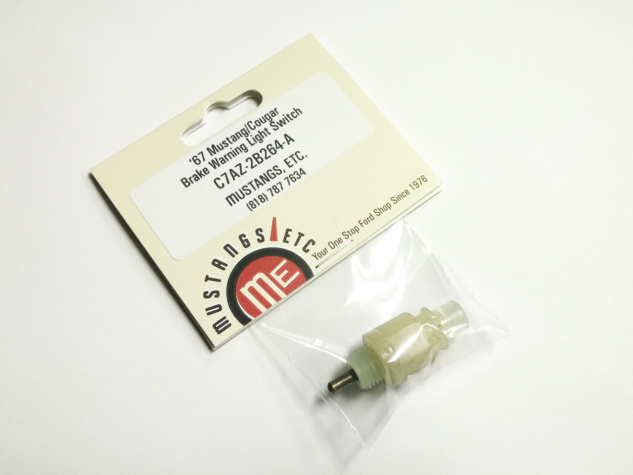 67 Mustang / Cougar Brake Warning Light Switch