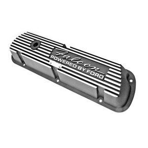 1960-1972 Falcon Script Aluminum Valve Covers 1960-1972 Falcon Script Aluminum Valve Covers