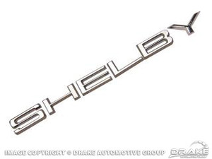 1968 Shelby Letter Set, Stick On 1968 Shelby Letter Set, Stick On