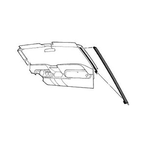 1964-1968 Mustang Convertible Pillar Seals 1964-1968 Mustang Convertible Pillar Seals
