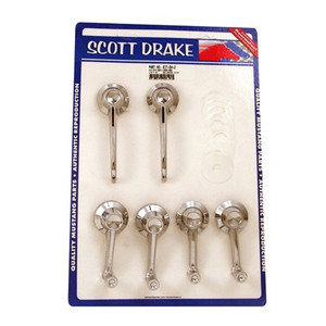 1964-1965 Door Handle and Window Crank Kit, Early 1964-1965 Door Handle and Window Crank Kit, Early