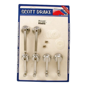 1965-1967 Mustang Door Handle and Window Crank Kit 1965-1967 Mustang Door Handle and Window Crank Kit