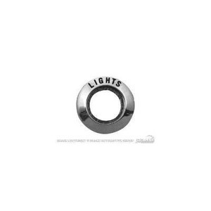 1964-1966 Light Switch Bezel, Concours 1964-1966 Light Switch Bezel, Concours