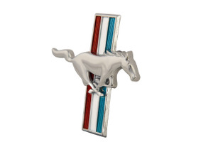 1964-1966 Running Horse Fender Emblem (& 1967-1968 6 Cyl, RH) 1964-1966 Running Horse Fender Emblem (& 1967-1968 6 Cyl, RH)