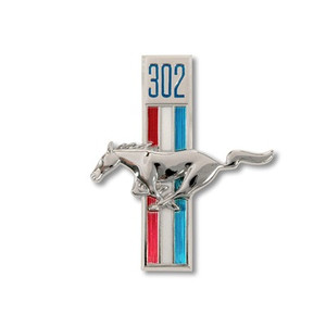 1968 "302" Running Horse Fender Emblems (lh) 1968 "302" Running Horse Fender Emblems (lh)
