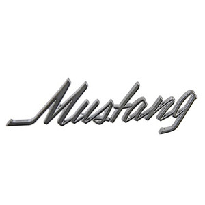 1969-1973 "mustang" Fender And Trunk Letter Emblem 1969-1973 "mustang" Fender And Trunk Letter Emblem