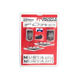 1965 Mustang GT Emblem Kit 1965 Mustang GT Emblem Kit