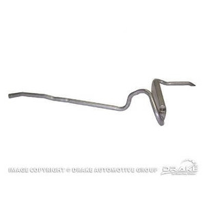 1964-1966 Exhaust System, V8, 2", No Resonator or Y Pipe 1964-1966 Exhaust System, V8, 2", No Resonator or Y Pipe