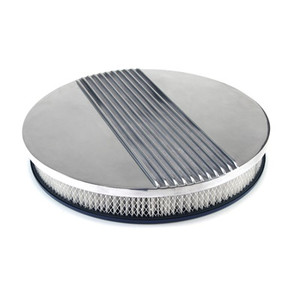 1964-1973 Mustang Aluminum 14" Finned Air Cleaner 1964-1973 Mustang Aluminum 14" Finned Air Cleaner