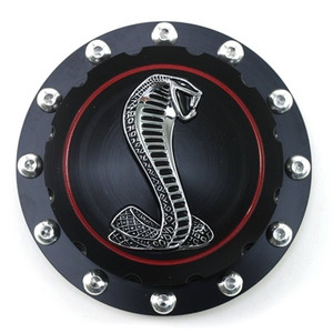 1964-1973 Billet Cobra Gas Cap, Black 1964-1973 Billet Cobra Gas Cap, Black