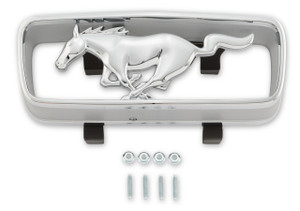 1966 Horse and Corral Grille Emblem 1966 Horse and Corral Grille Emblem