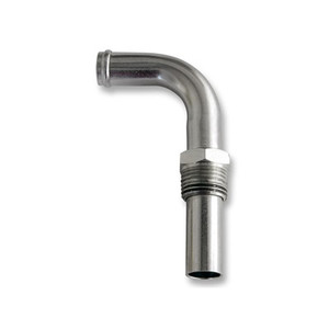 1970 Heater Hose Elbow, 428, Silver Zinc 1970 Heater Hose Elbow, 428, Silver Zinc