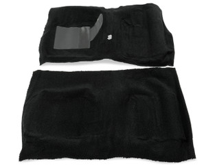 1965-1968 Mustang Molded Carpet, Black 1965-1968 Mustang Molded Carpet, Black