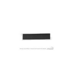 1967-1968 Center Dash Panel, Black 1967-1968 Center Dash Panel, Black